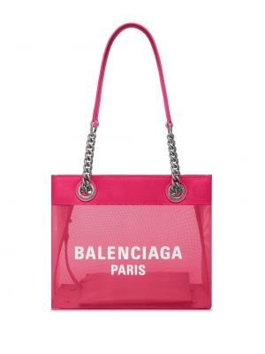 Geantă shopper plasă Balenciaga