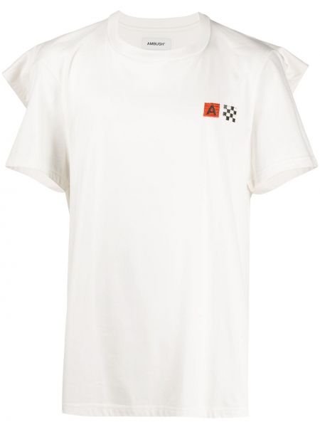 Camiseta manga corta Ambush blanco