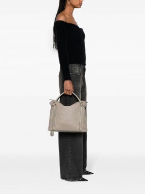 Shopper handtasche Louis Vuitton grau