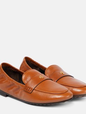 Kožne cipele Tory Burch smeđa