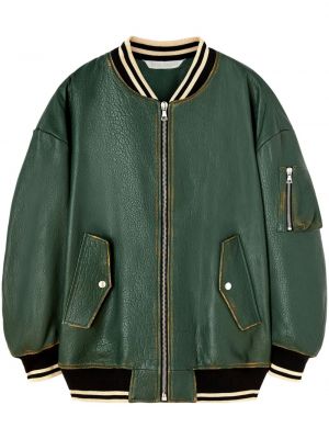 Giacca bomber di pelle Palm Angels