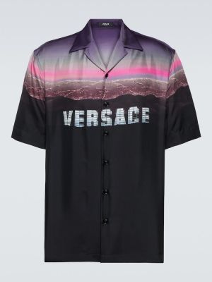 Hodvábna košeľa Versace