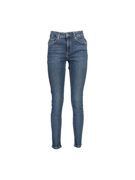 Slim fit skinny jeans Desigual blau