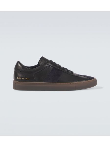 Læder ruskind tennissko Common Projects sort