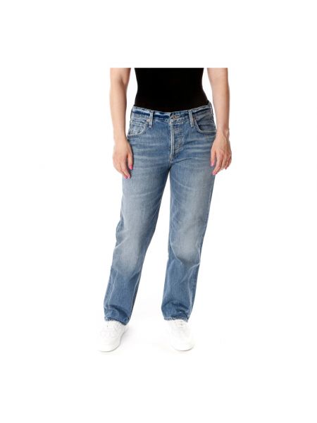 Low waist straight jeans Citizens Of Humanity blau