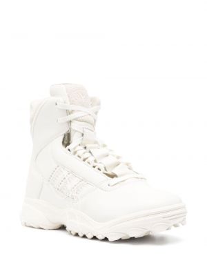 Sneakersy skórzane Y-3 białe