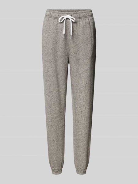 Spodnie sportowe bawełniane Polo Ralph Lauren szare