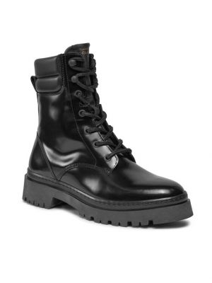 Členkové topánky Gant čierna