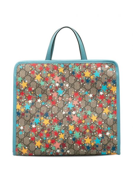 Nakupovalna torba z zvezdico Gucci Pre-owned