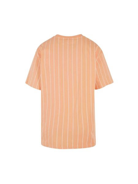 Koszulka w paski Karl Kani pomarańczowa