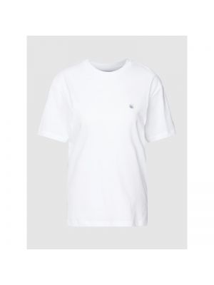 T-shirt z wyhaftowanym logo Carhartt Work In Progress - Biały