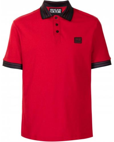Polo Versace Jeans Couture rojo