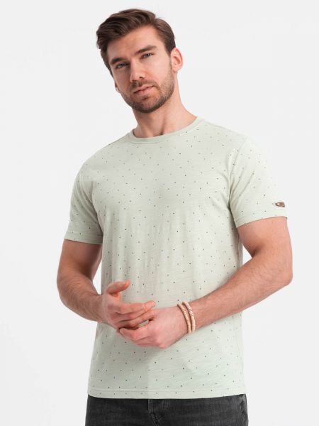 Polo krekls ar apdruku Ombre zaļš