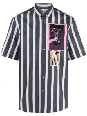 Svītrainas kokvilnas krekls Lanvin