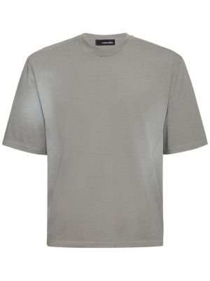 Camiseta de algodón Entire Studios gris
