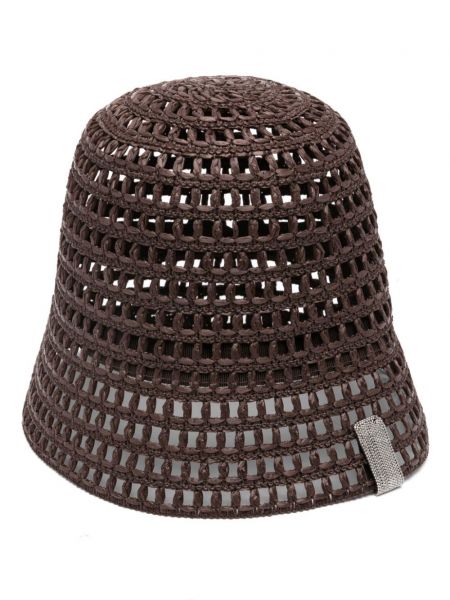 Mütze Peserico braun