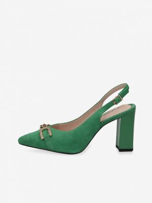 Pantofi Caprice verde