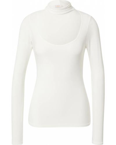 T-shirt manches longues Femme Luxe blanc