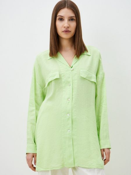 Рубашка элис зеленая