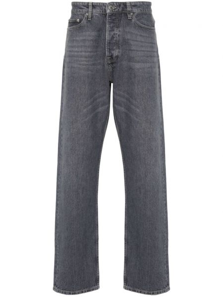 Straight jeans Samsøe Samsøe grau