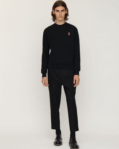 Bluza dresowa Ami Alexandre Mattiussi - Сzarny