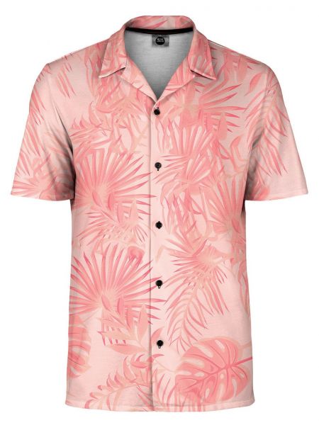 Košeľa s tropickým vzorom Mr. Gugu & Miss Go ružová