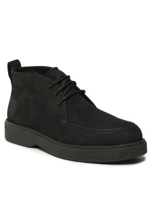 Kotníkové boty Calvin Klein černé