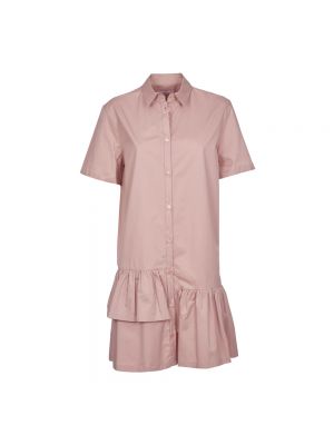 Sukienka koszulowa Paul Smith różowa