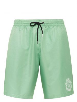 Kratke hlače s printom Billionaire zelena