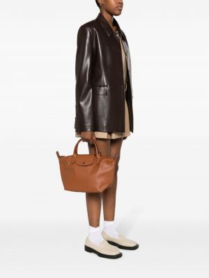 Shopper Longchamp marron