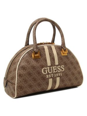 Спортивная сумка Guess бежевая