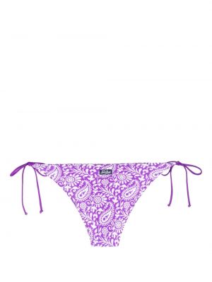 Bikini mit print mit paisleymuster Mc2 Saint Barth lila