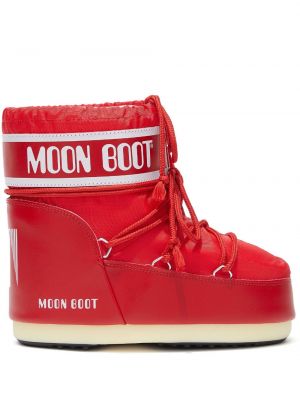 Členkové topánky Moon Boot červená