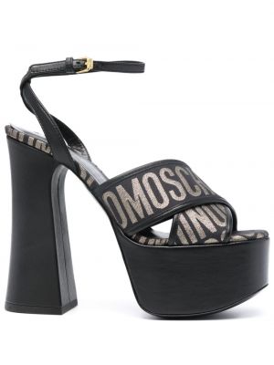 Žakárové sandále Moschino