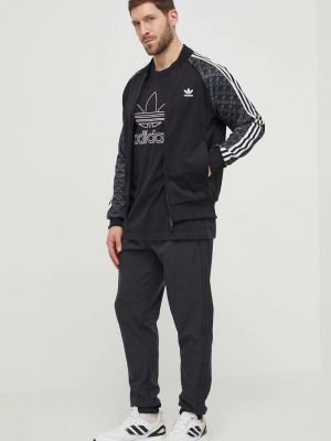 Vesta s printom Adidas Originals crna
