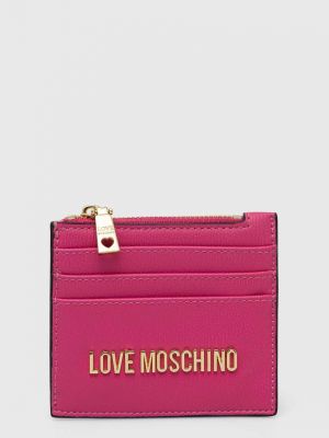 Портмоне Love Moschino розово