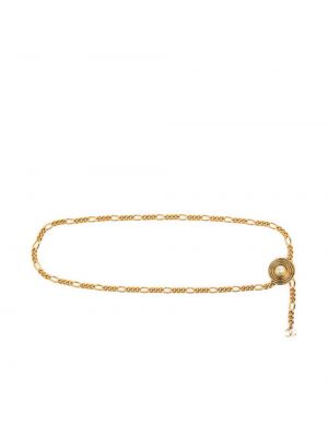 Remen sa perlicama Chanel Pre-owned zlatna