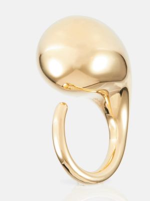 Pozlacený prsten Bottega Veneta