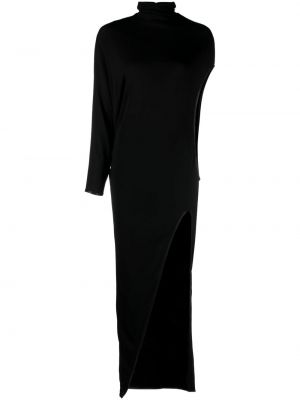 Asymetrické koktejlové šaty Tom Ford černé