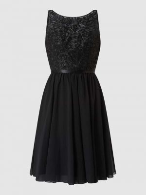 Sukienka na ramiączkach Luxuar czarna