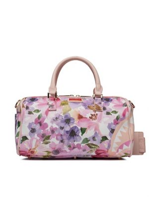Virágos táska Sprayground rózsaszín