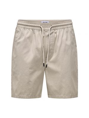 Sport shorts Only & Sons beige