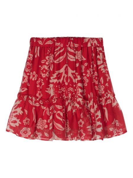 Květinové šifonové mini sukně s potiskem Liu Jo