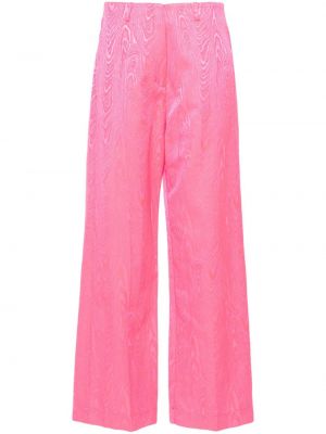 Jacquard straight jeans Forte_forte pink