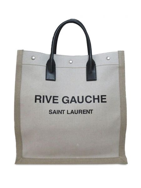 Shopper kabelka Saint Laurent Pre-owned hnědá