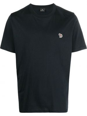 Marškinėliai su zebro raštu Paul Smith juoda