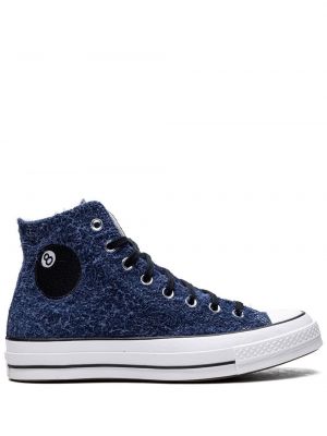 Sneakerși Converse albastru
