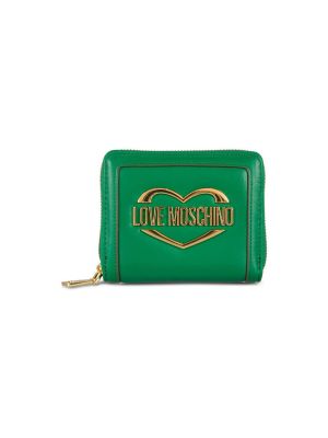 Pénztárca Love Moschino zöld