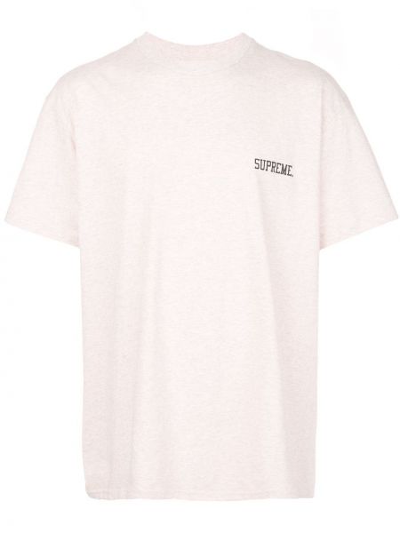Camiseta Supreme rosa
