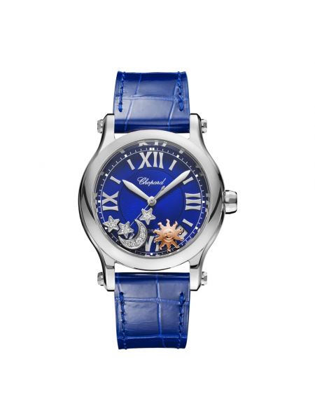 Zegarek w gwiazdy Chopard niebieski